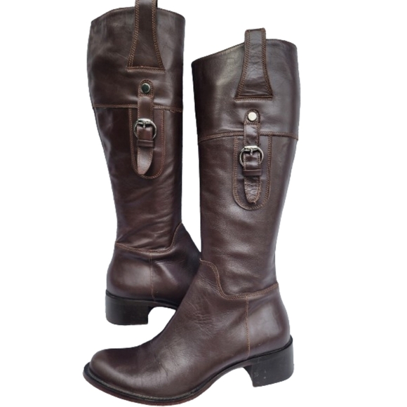 Vince‎ Camuto knee high riding boots 38/7.5 -8 - Picture 1 of 13